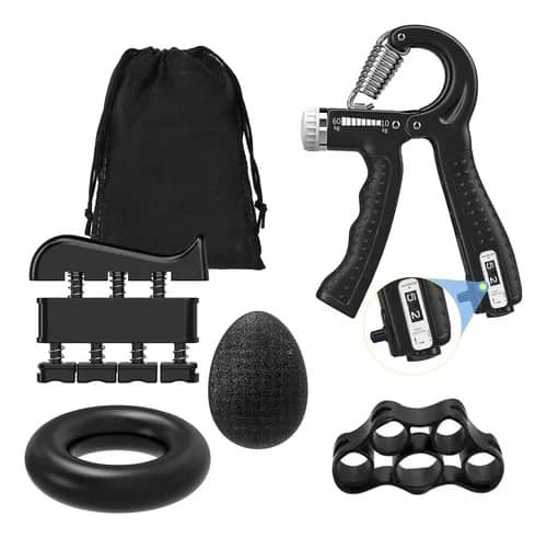 PowerGrip Pro Kit de 5: Fortalece Tu Agarre al Máximo