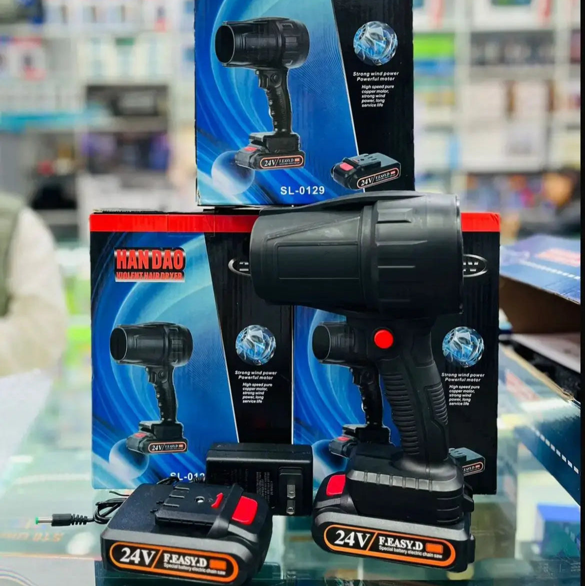 TornadoX™ Soplador Inalambrico + 2 Baterias 48V
