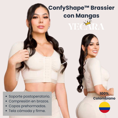 ConfyShape™ Brassier con Mangas