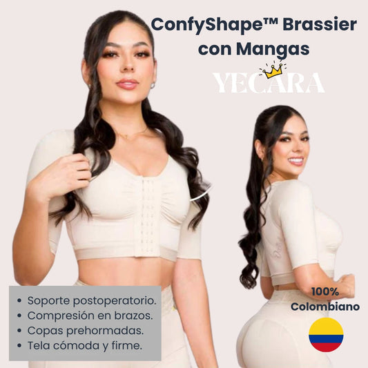 ConfyShape™ Brassier con Mangas