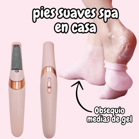 SilmFeet™ – Spa para tus Pies en Casa -Lima Electrica + Obsequio - Medias de Gel