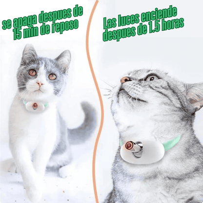 LumiPet™: Collar Láser Inteligente Recargable.