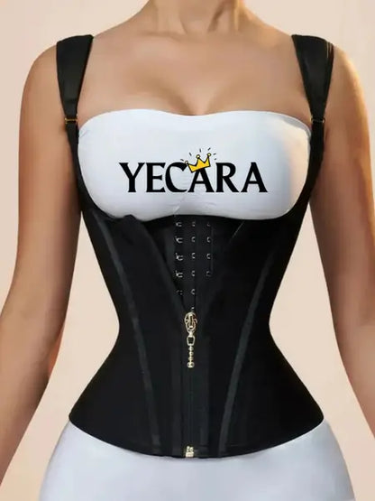 CurvaBella™ Chaleco Extremo tipo corsé con 9 Varillas.