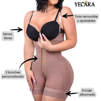 ShapeXtra™ – Faja Strapless con Broches y Sin Prenses