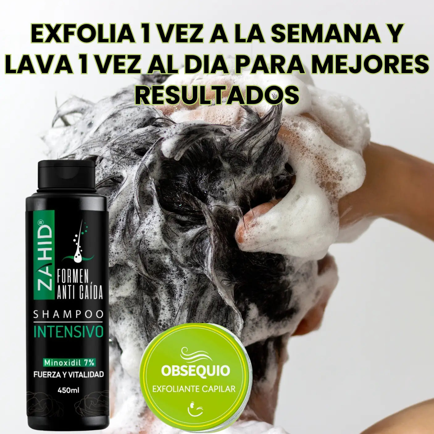 Kit Shampoo y Tonico con Minoxidil 7% + Obsequio
