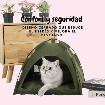 PetHaven™ | Carpa Refugio para Mascotas - Gatos y Perro (Razas pequeñas)