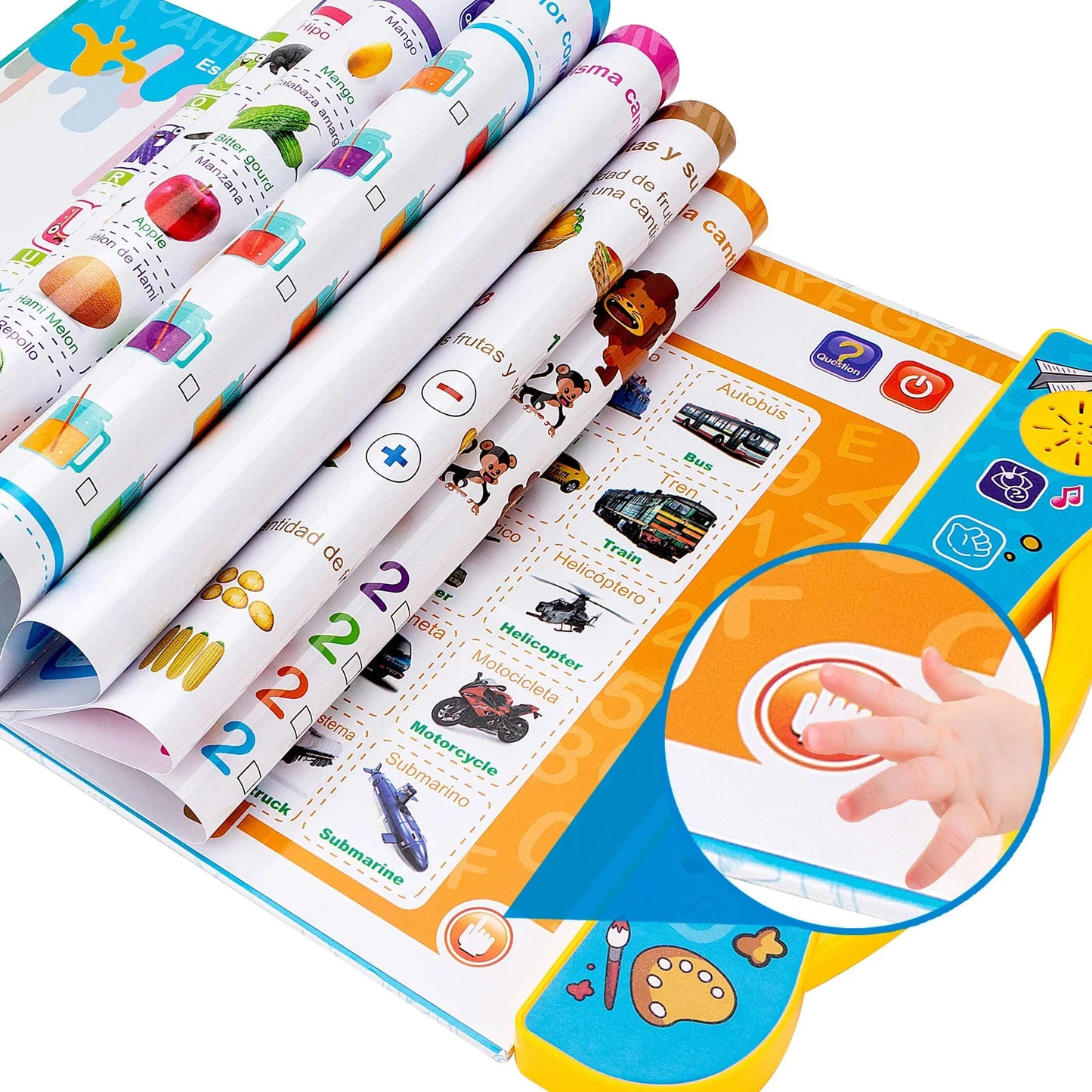 SmartLingua Kids: Libro Bilingüe Interactivo con Sonido9