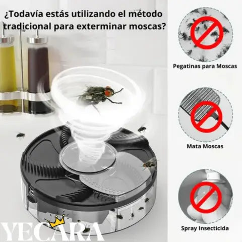 Atrapa Moscas Cucarachas Automatico