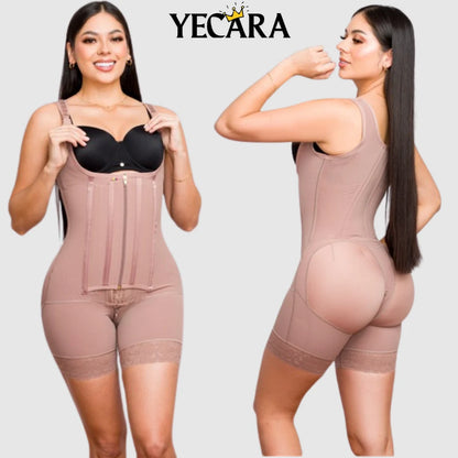 ShapeXtreme™ – Faja Completa Tipo Corset 9 Varillas y Doble Compresión.