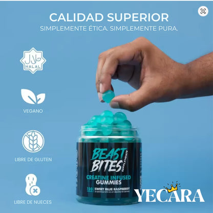PowerBites Creatina Gummies™ X 120 Gomas