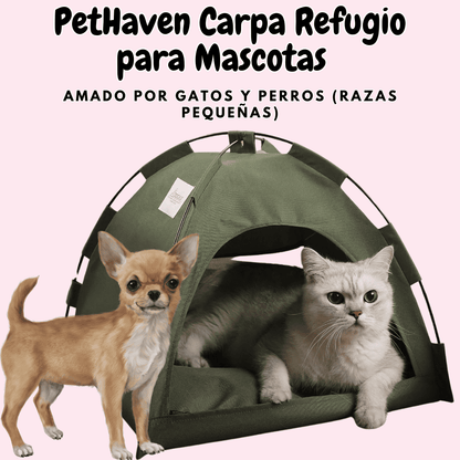 PetHaven™ | Carpa Refugio para Mascotas - Gatos y Perro (Razas pequeñas)