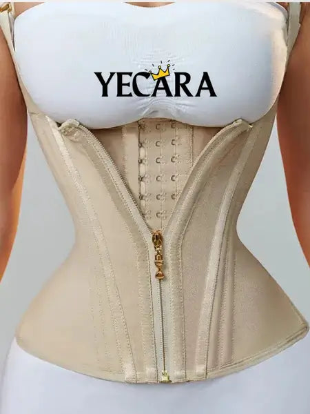 CurvaBella™ Chaleco Extremo tipo corsé con 9 Varillas.