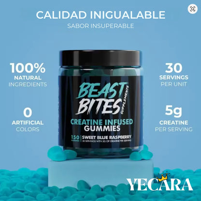 PowerBites Creatina Gummies™ X 120 Gomas