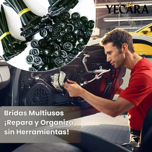 Bridas Multiusos – ¡Repara y Organiza sin Herramientas!