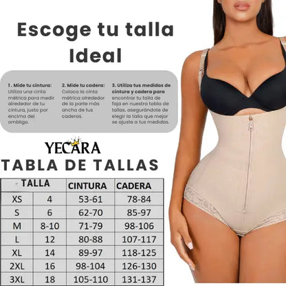 Bodysculpt Corta Tira Delgada - Faja Alta Compresión.