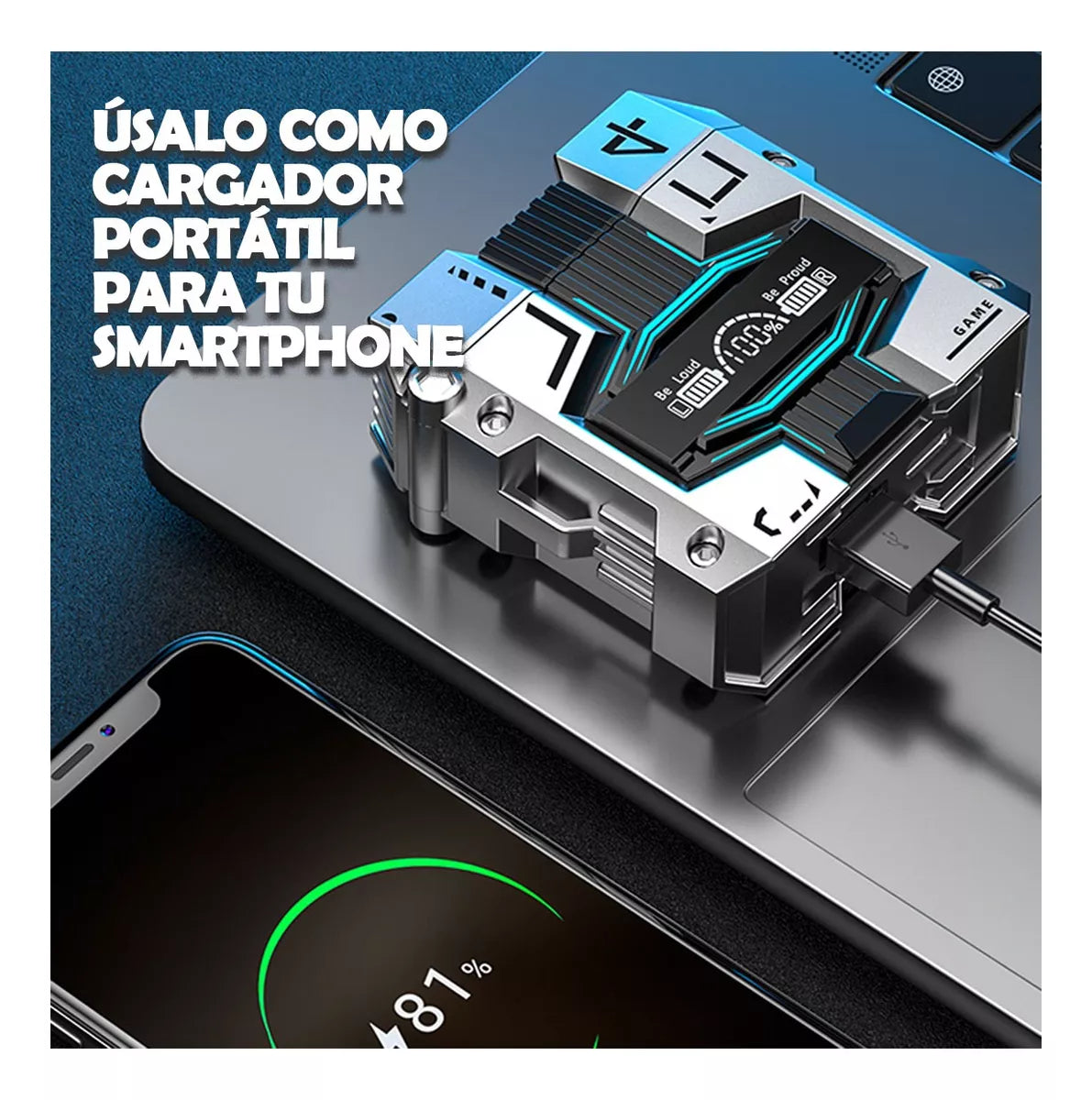 Audífonos M45 Power Bank