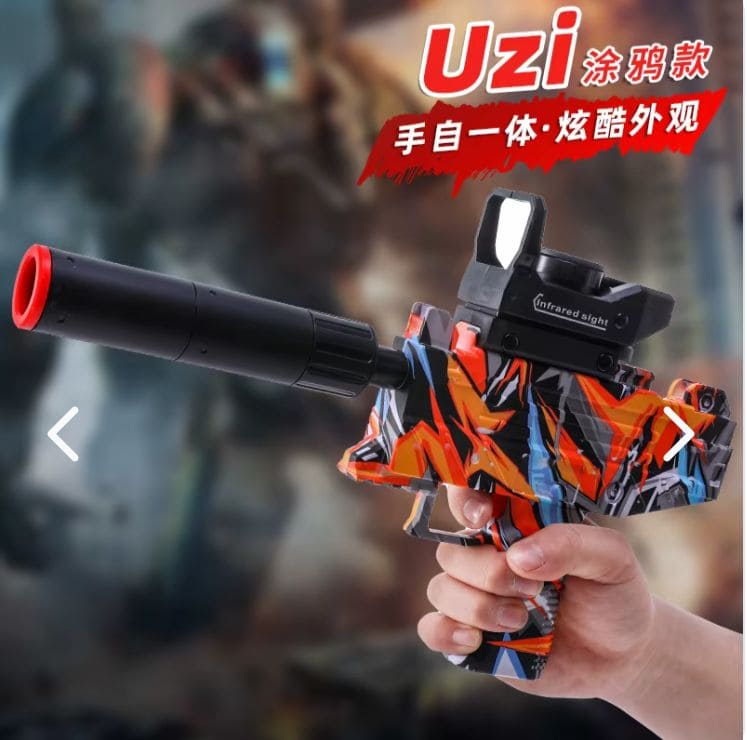 Mini Uzi Pistola HidroGel