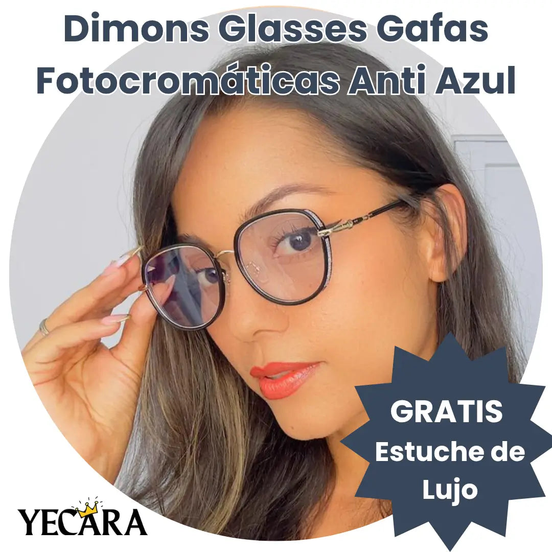 Diamont Glasses - Gafas Fotocromaticas Anti Azul.