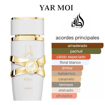 Lattafa Yara y Asad: La Colección de Fragancias Irresistibles Escoge tú Favorito. Lleva Obsequio 1 Mini Perfumero