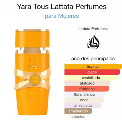 Lattafa Yara y Asad: La Colección de Fragancias Irresistibles Escoge tú Favorito. Lleva Obsequio 1 Mini Perfumero